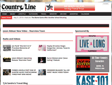 Tablet Screenshot of countrylinemagazine.com